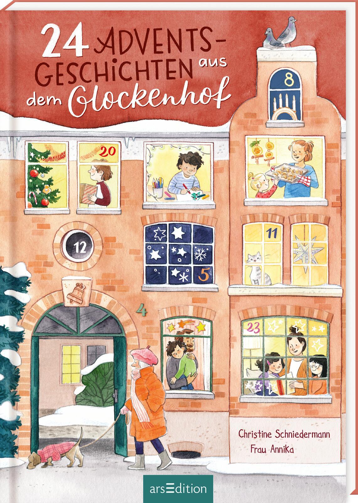Vorderes Coverbild 24 Adventsgeschichten aus dem Glockenhof