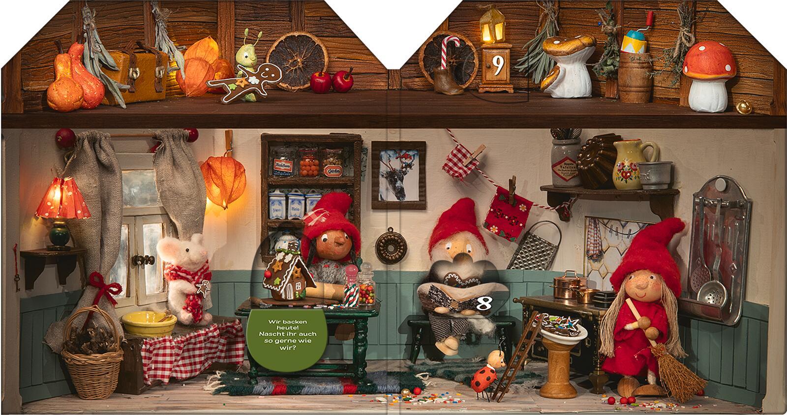 Beispielinhalt (Bild) Advent im Wichtelhaus