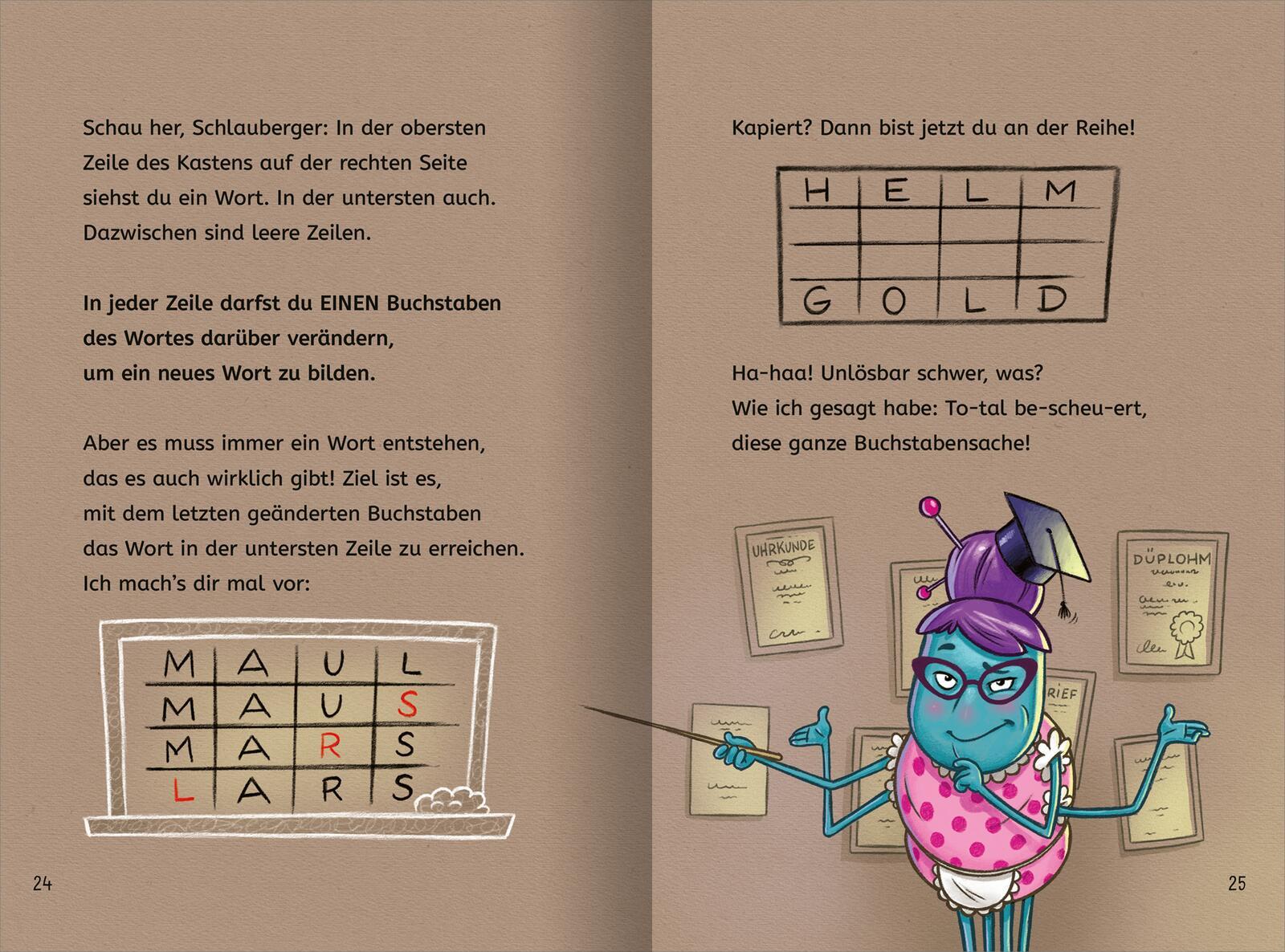 Beispielinhalt (Bild) Lesen NERVT! - Bücher? Nein, danke! (Lesen nervt! 1)