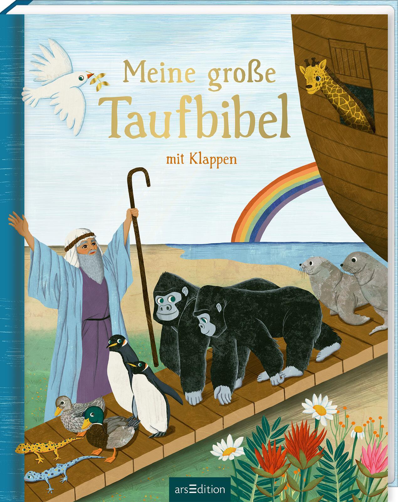 Vorderes Coverbild Meine große Taufbibel mit Klappen