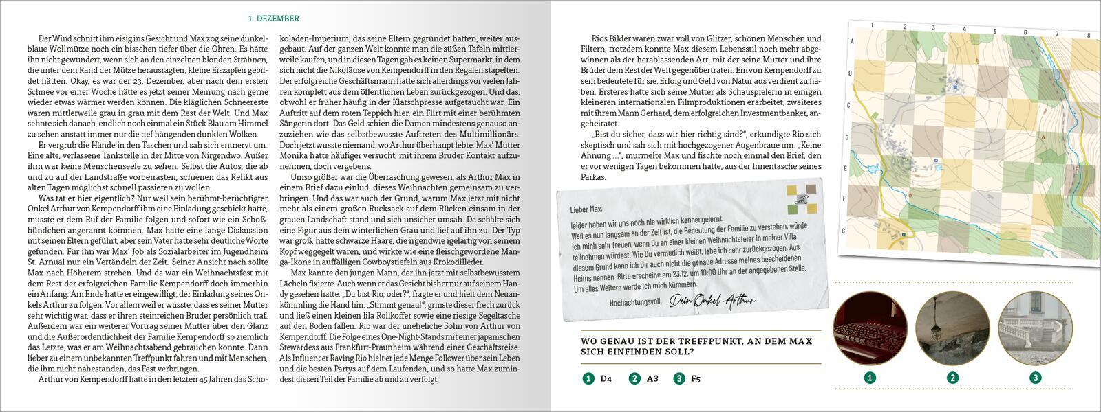 Beispielinhalt (Bild) Ein Toter zur Bescherung