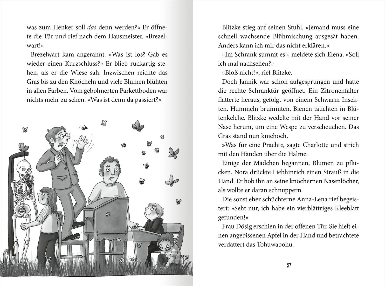 Beispielinhalt (Bild) Ein Schuljahr voller Zauberei - Schulfest statt Mathetest (Ein Schuljahr voller Zauberei 2)