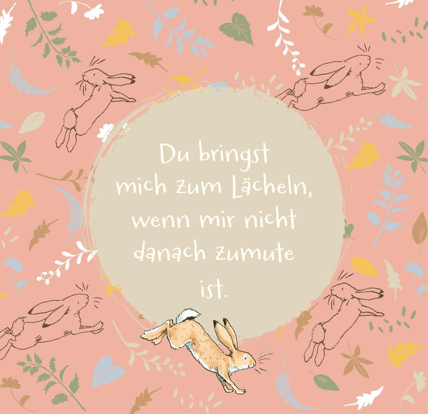 Beispielinhalt (Bild) Weißt du eigentlich, wie lieb ich dich hab? 99 Gründe, warum ich dich so lieb habe