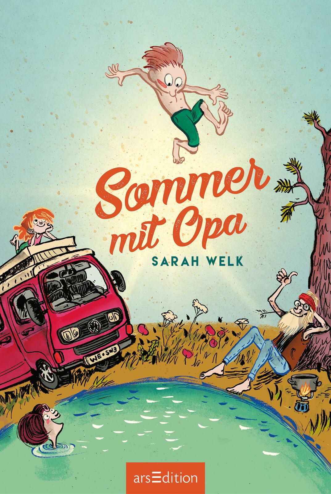 Beispielinhalt (Bild) Sommer mit Opa (Spaß mit Opa 1)