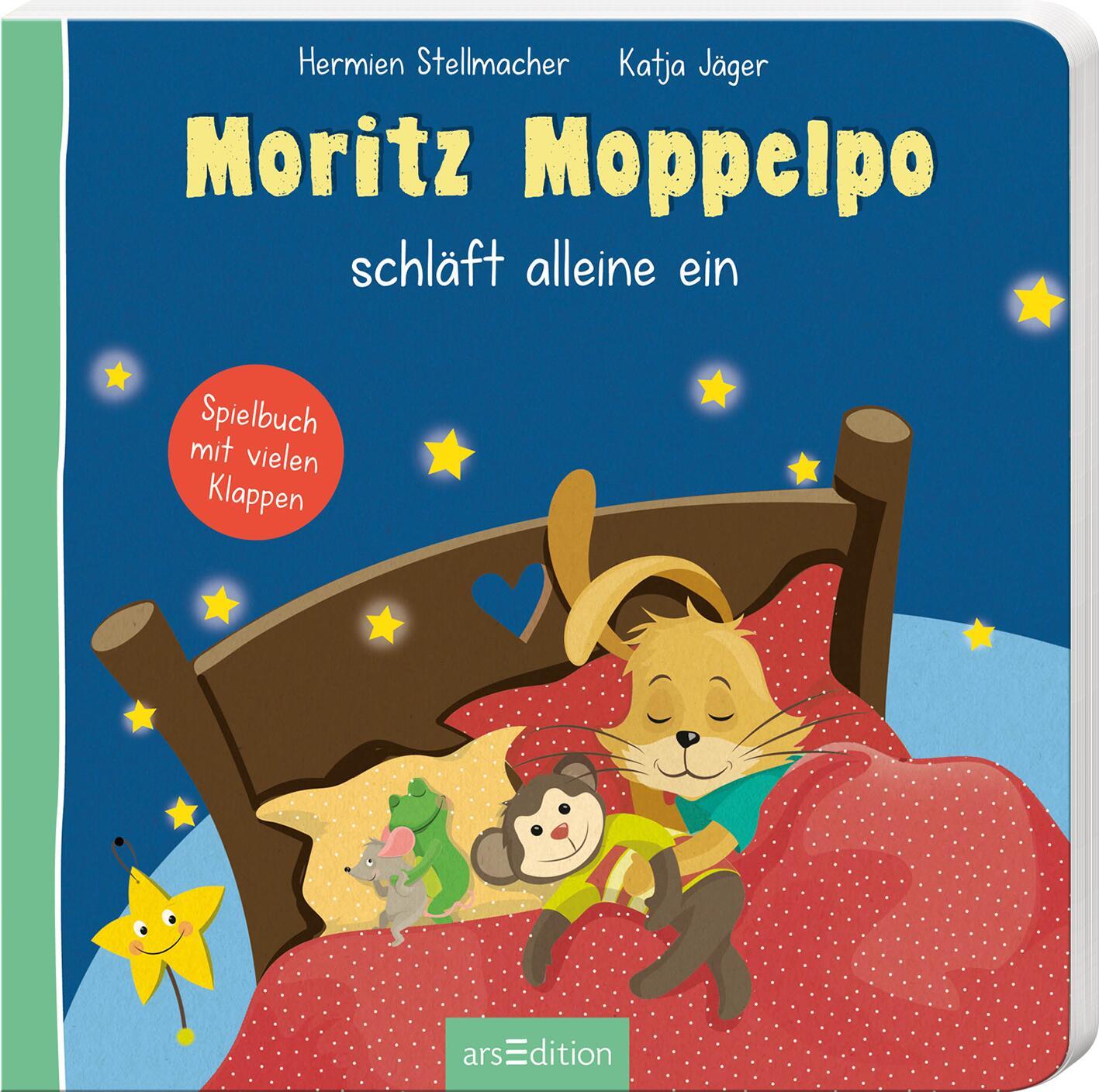 Vorderes Coverbild Moritz Moppelpo schläft alleine ein