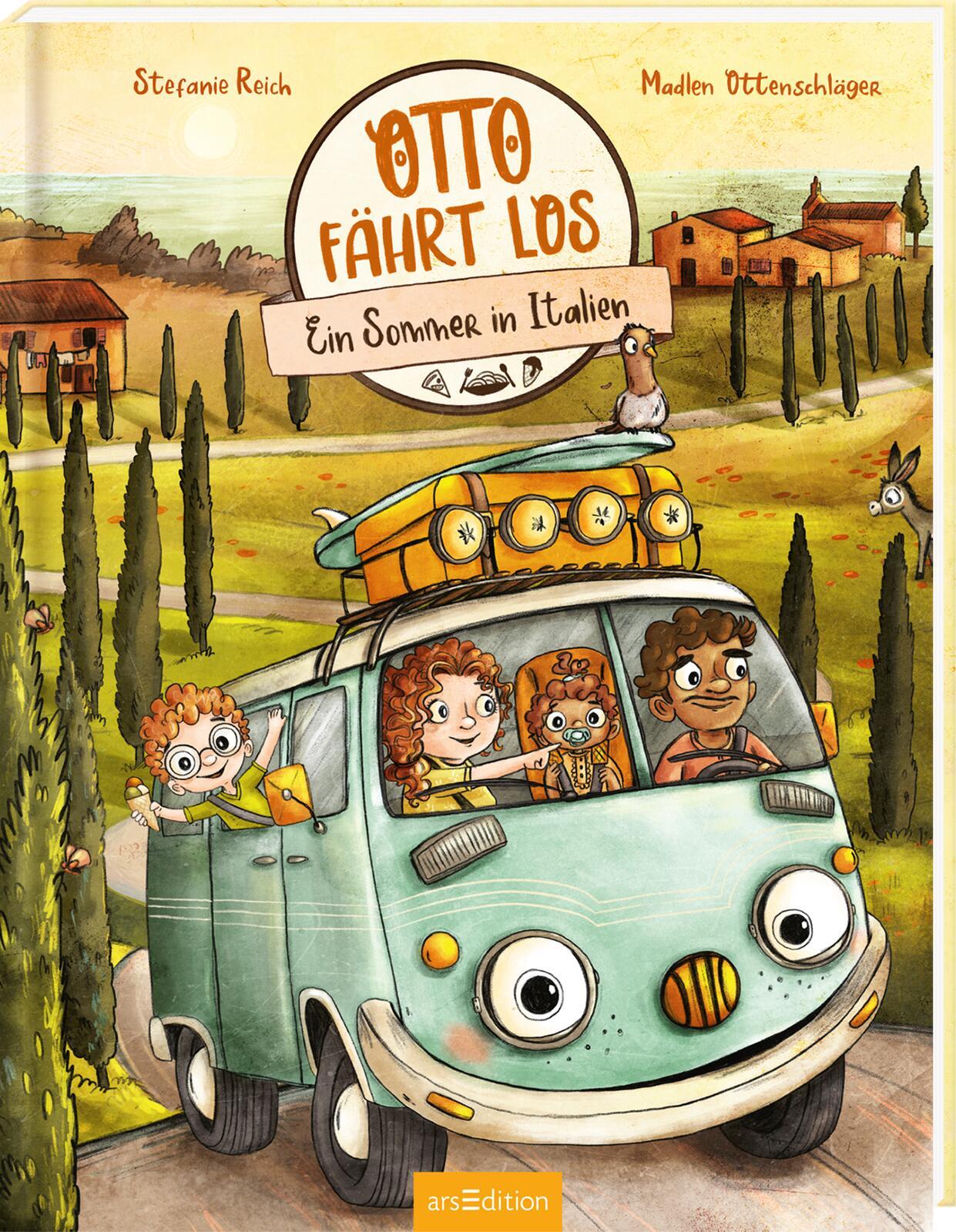 Vorderes Coverbild OTTO fährt los - Ein Sommer in Italien