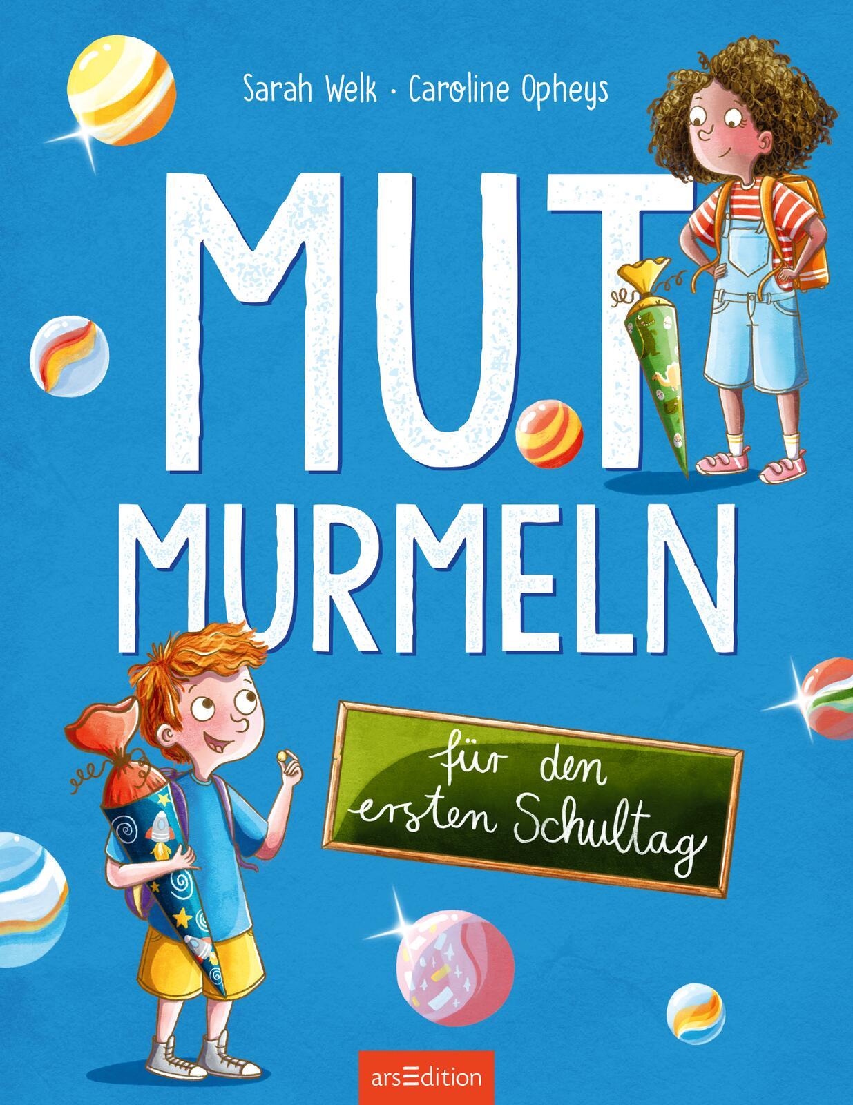 Beispielinhalt (Bild) Mutmurmeln für den ersten Schultag