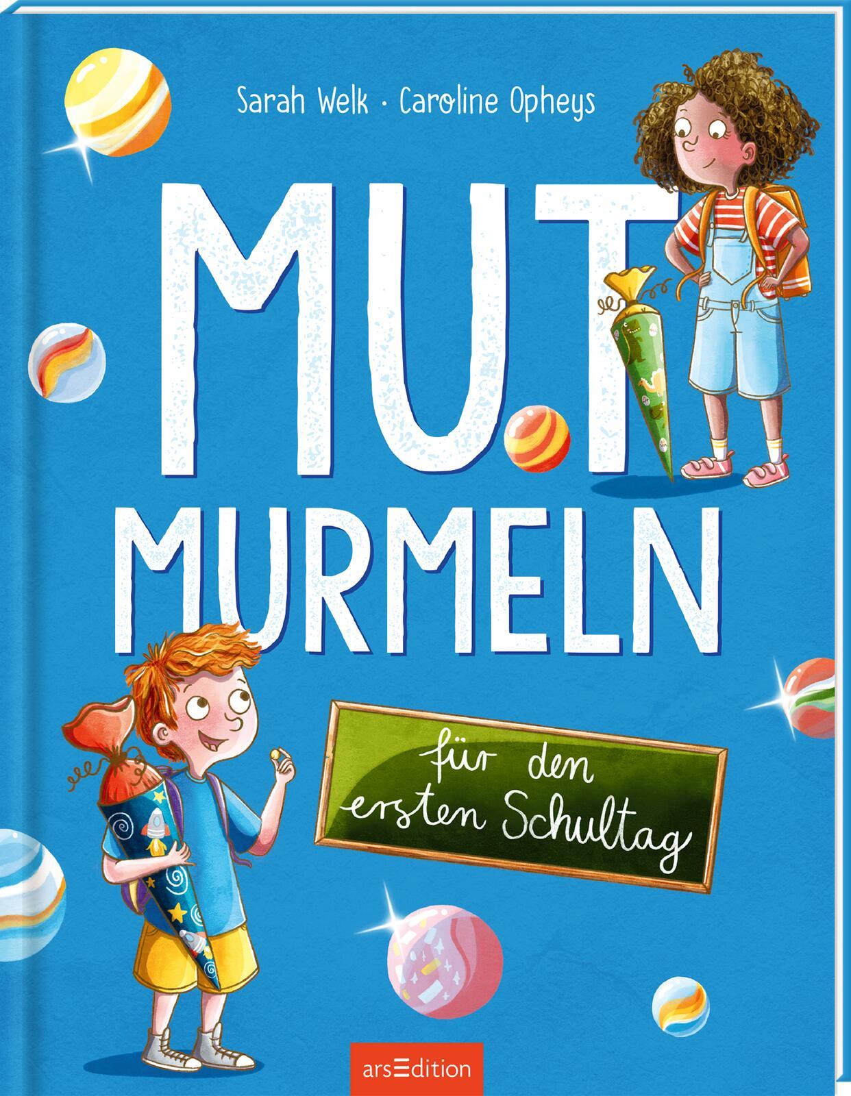 Vorderes Coverbild Mutmurmeln für den ersten Schultag