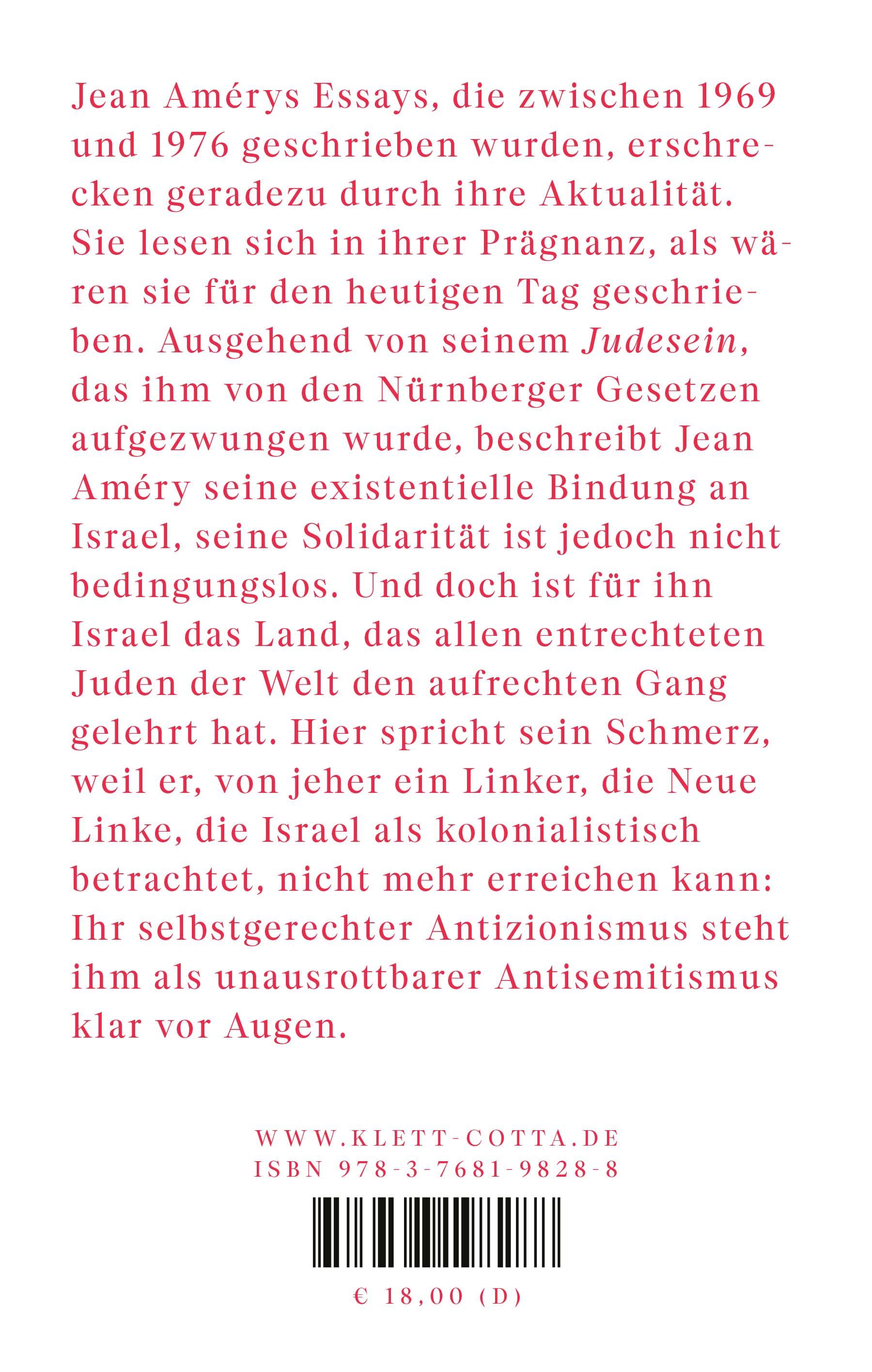 Rückseitencover Der neue Antisemitismus