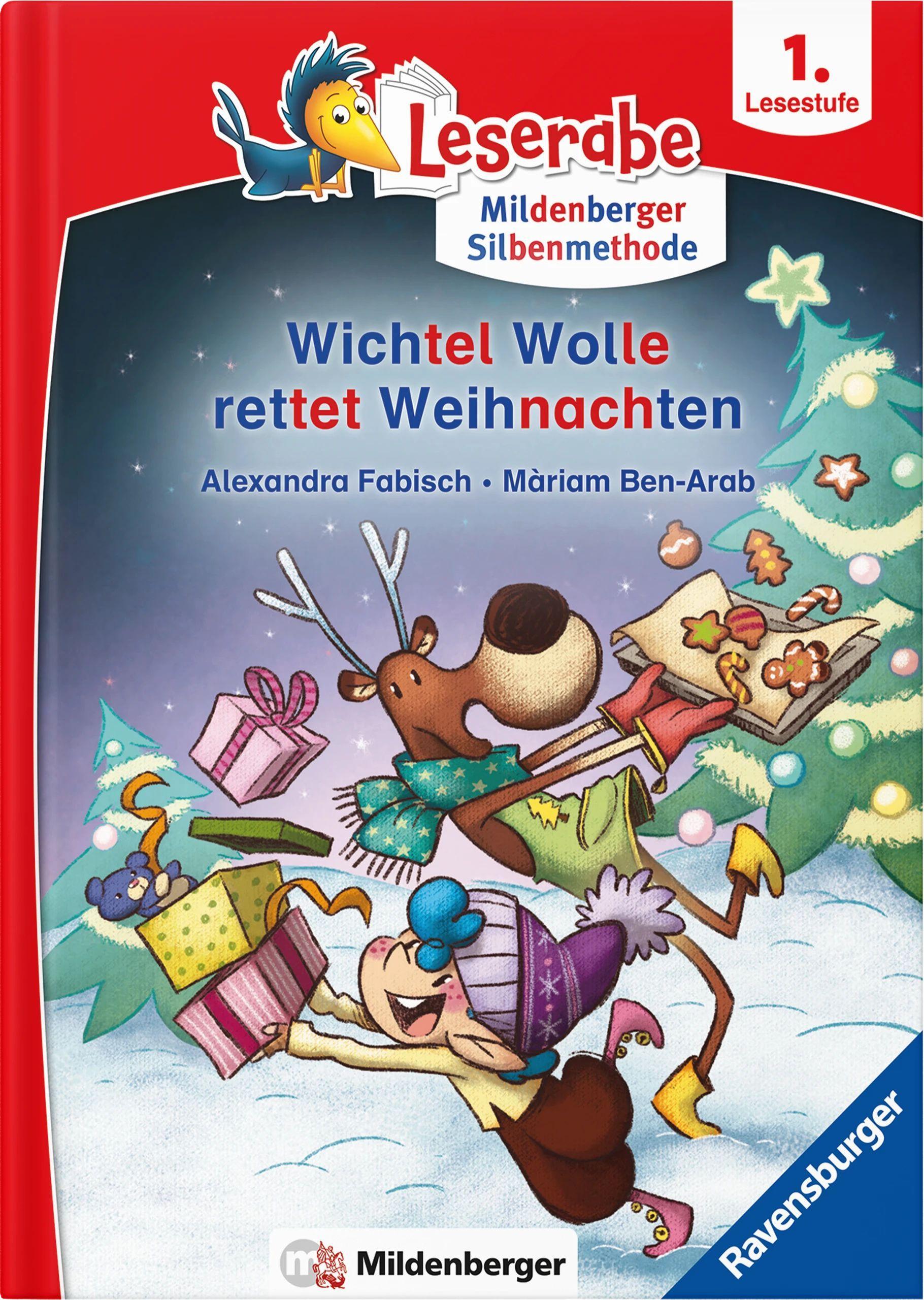 Vorderes Coverbild Leserabe - Wichtel Wolle rettet Weihnachten