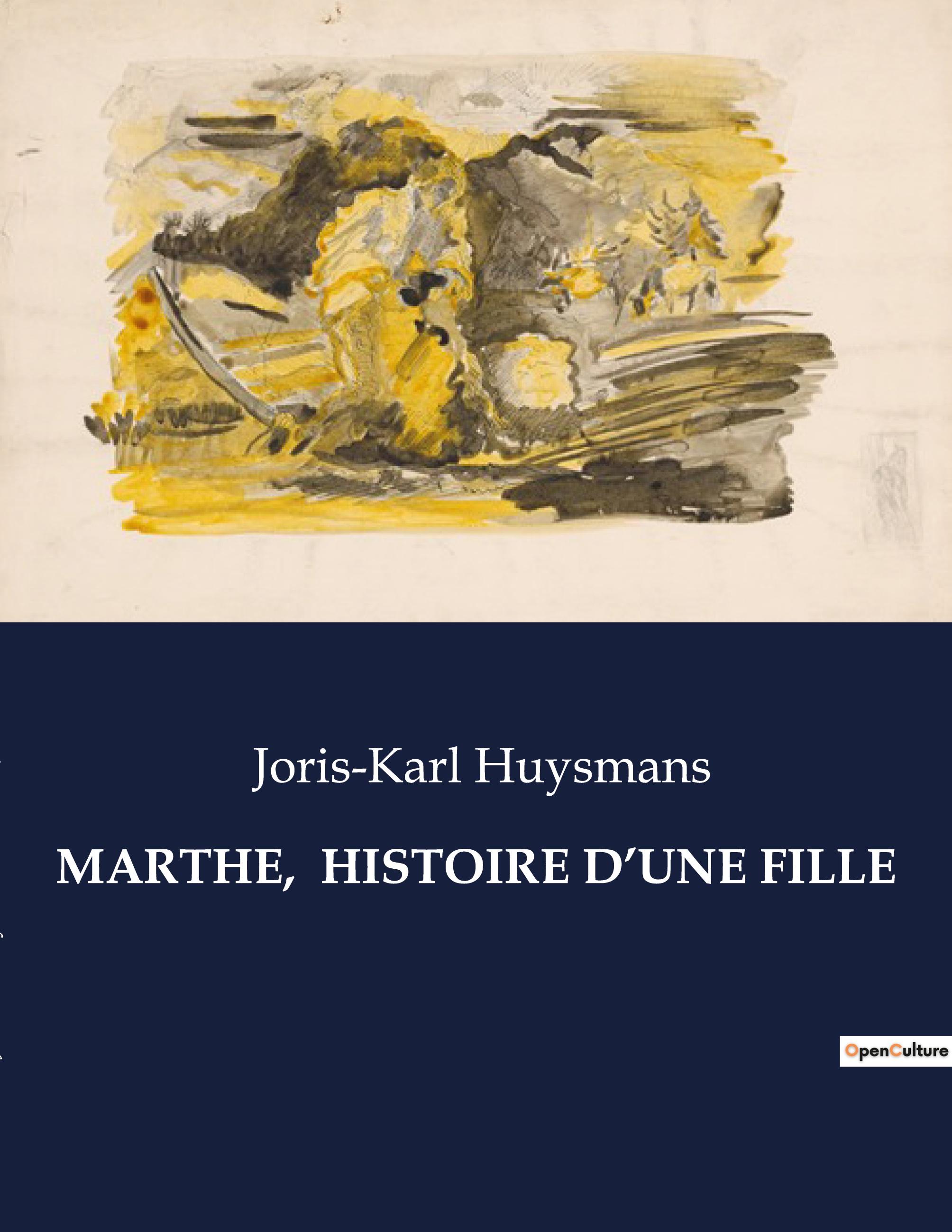 Vorderes Coverbild MARTHE,  HISTOIRE D'UNE FILLE