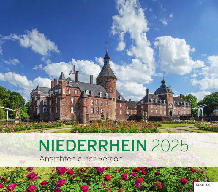 Vorderes Coverbild Kalender Niederrhein 2025