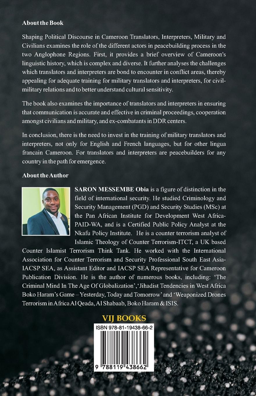 Rückseitencover Shaping Political Discourse in Cameroon