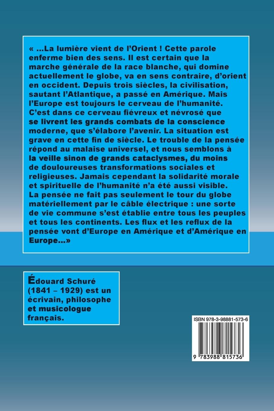 Rückseitencover Sanctuaires d'Orient