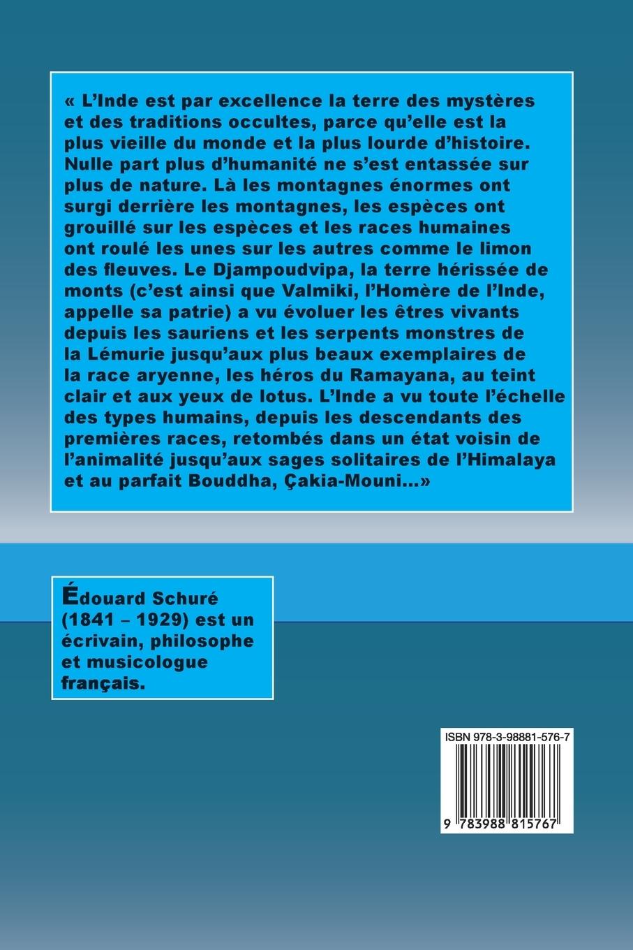 Rückseitencover Le Mystère de l'Inde