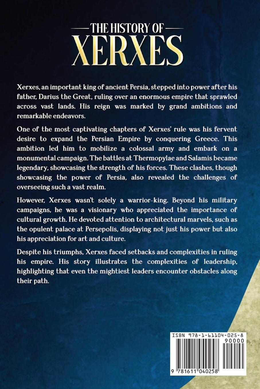 Rückseitencover The History of Xerxes