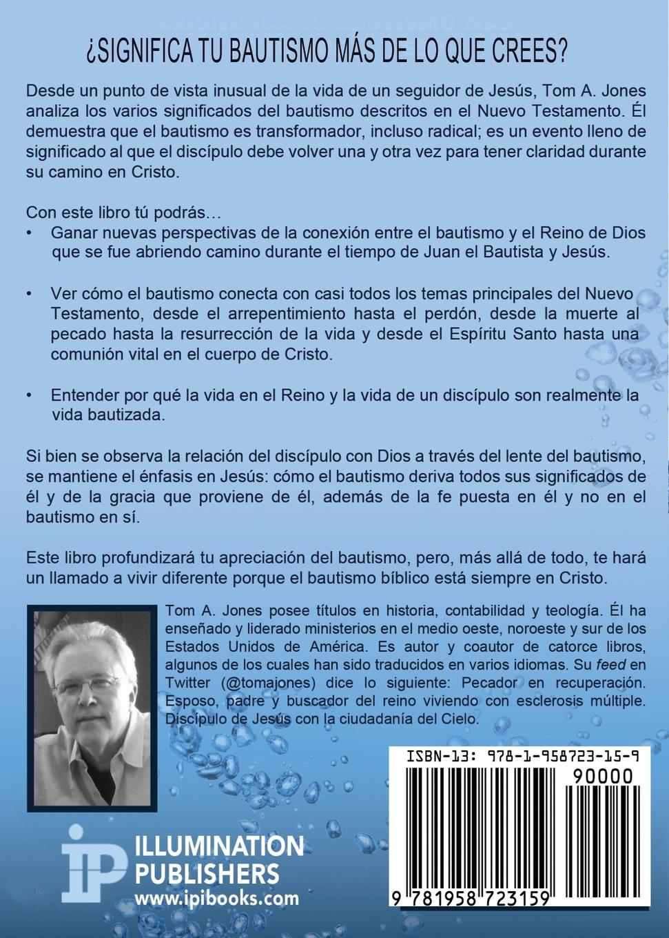 Rückseitencover La Vida Bautizada