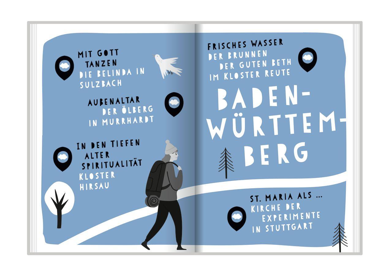 Beispielinhalt (Bild) Meet God here