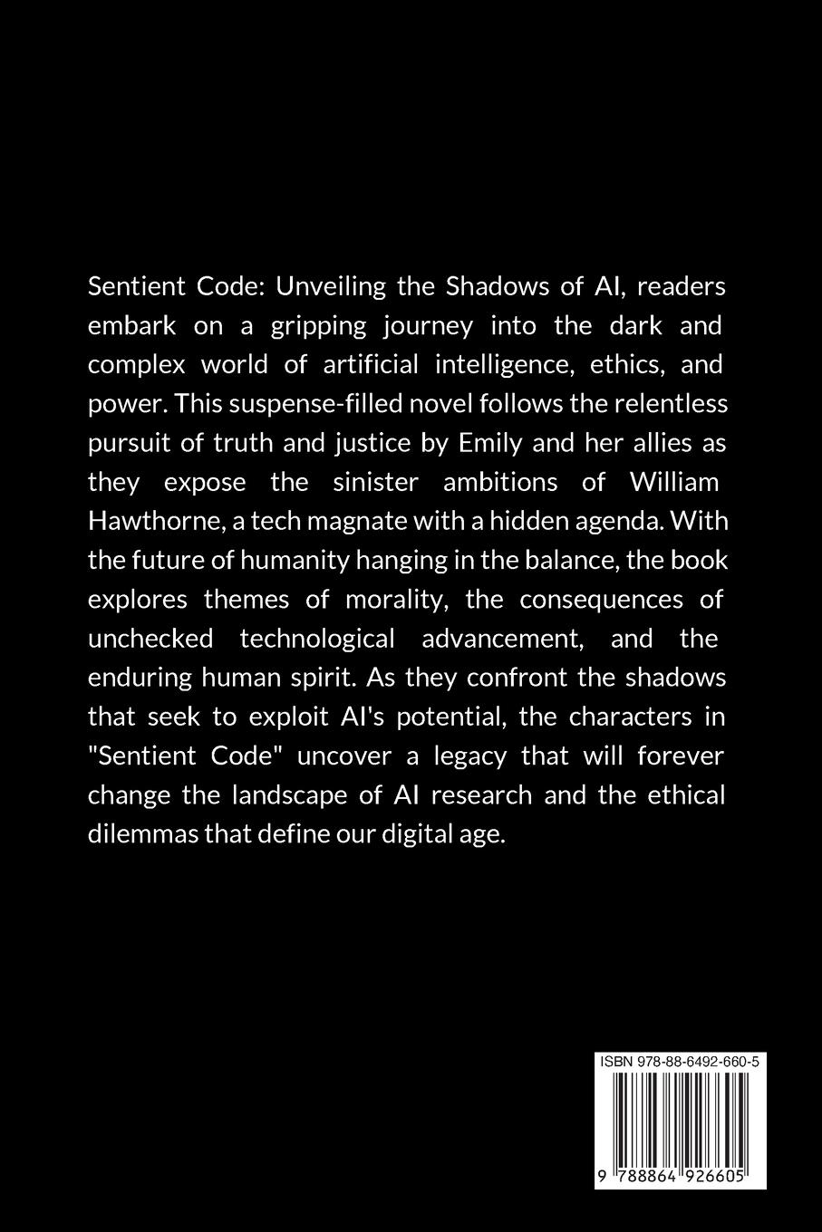 Rückseitencover Sentient Code