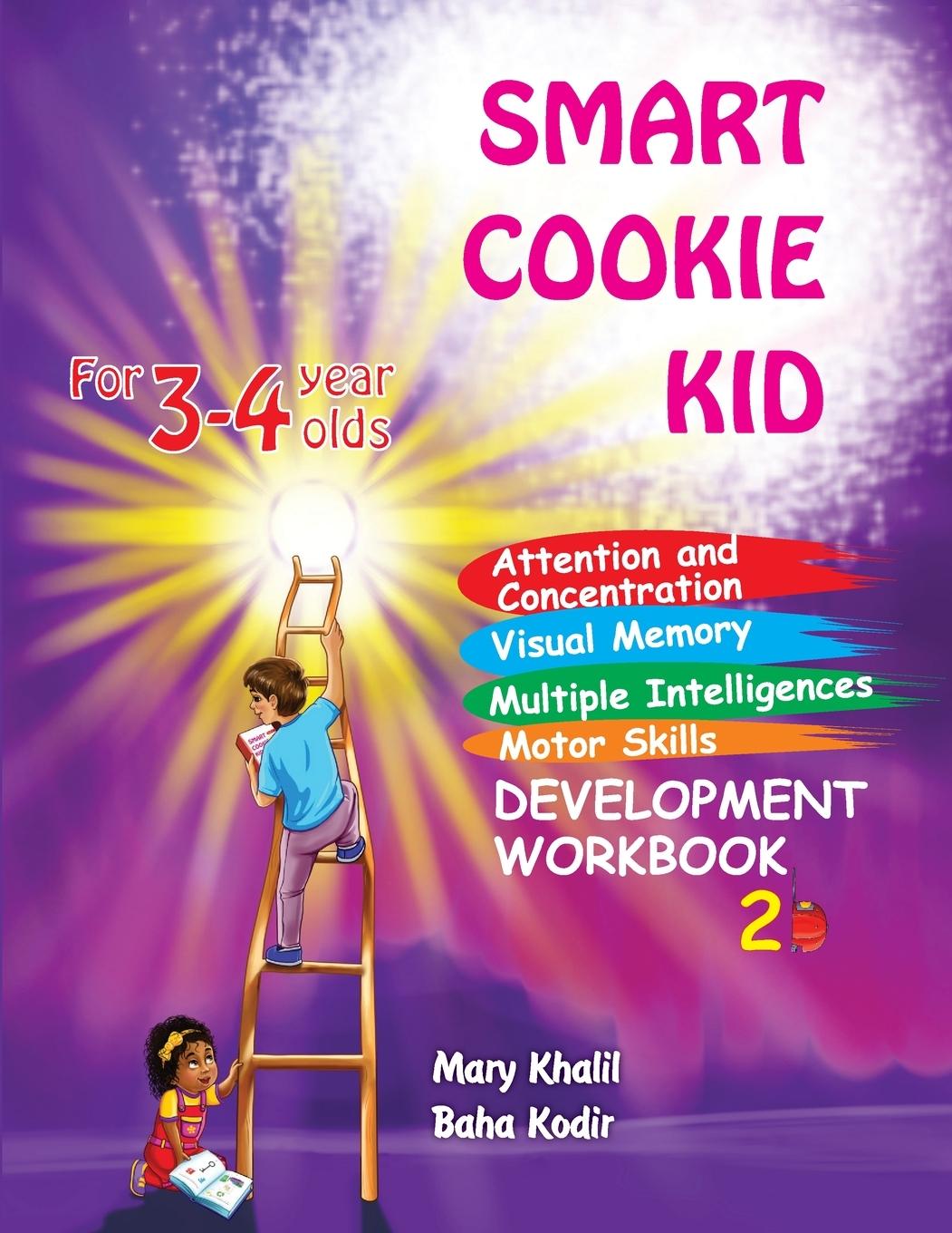 Vorderes Coverbild Smart Cookie Kid For 3-4 Year Olds Attention and Concentration Visual Memory Multiple Intelligences Motor Skills Book 2B