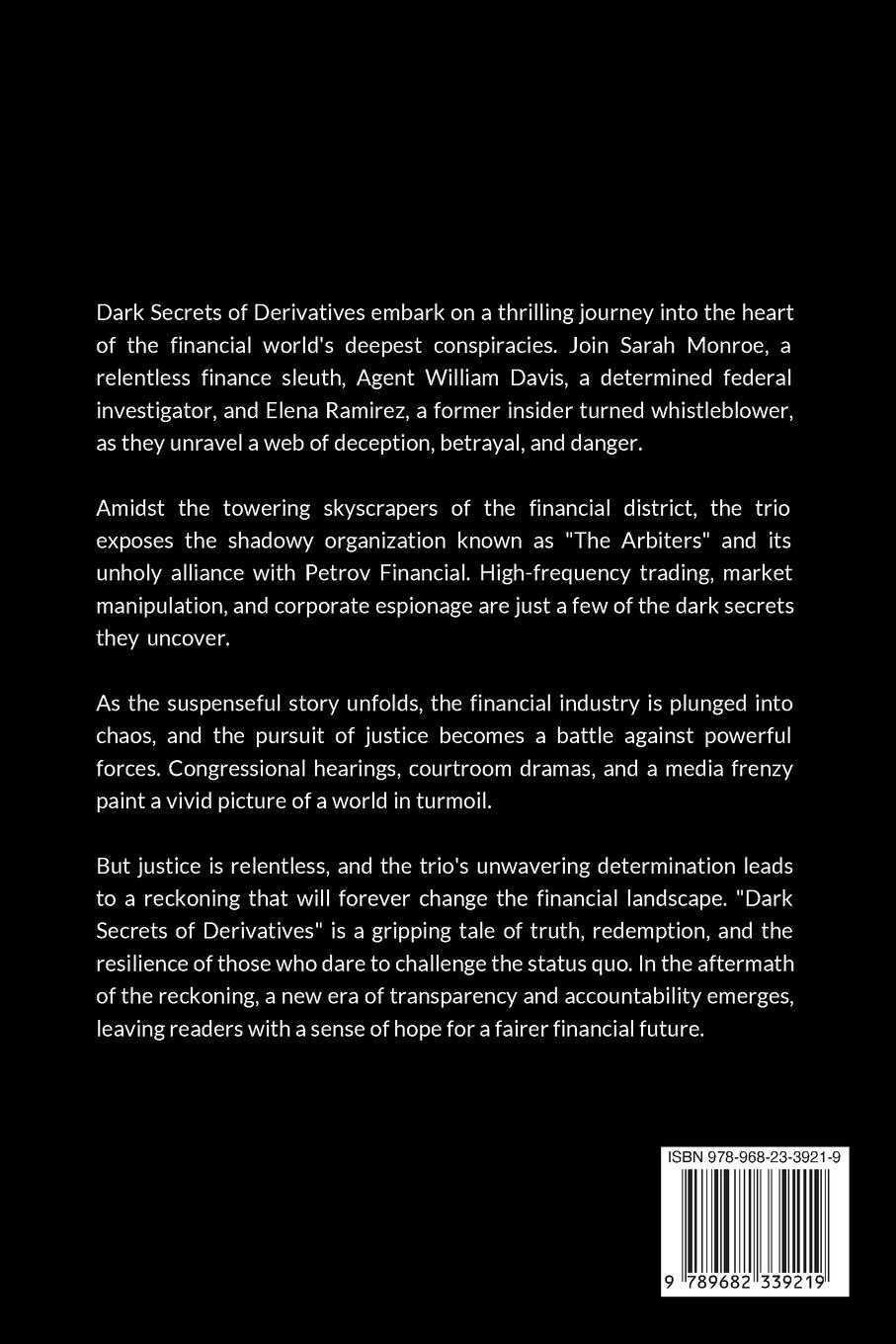 Rückseitencover Dark Secrets Of Derivatives