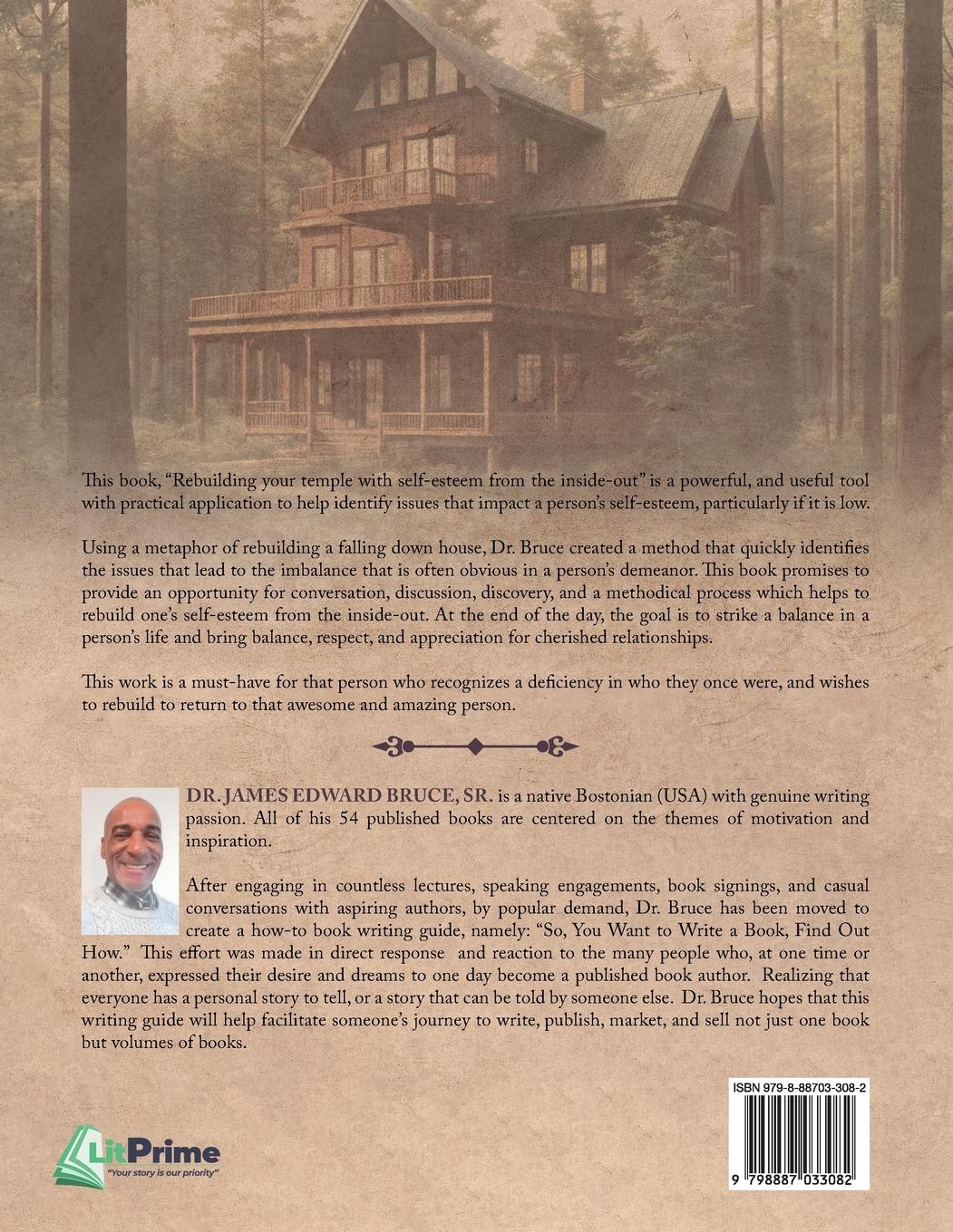 Rückseitencover Rebuilding your Temple with Self-esteem from the inside out