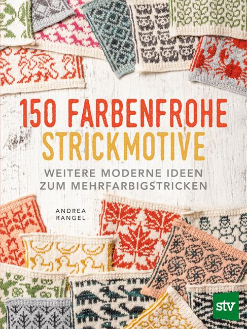 Vorderes Coverbild 150 farbenfrohe Strickmotive