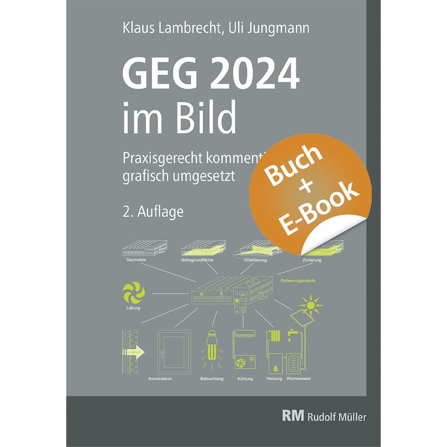 Vorderes Coverbild GEG 2024 im Bild - mit E-Book (PDF)