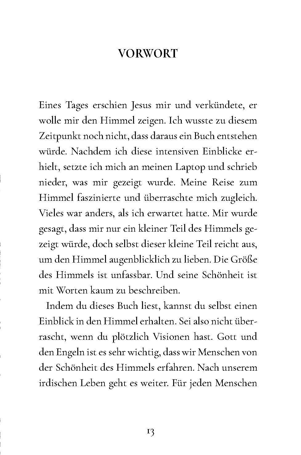 Beispielinhalt (Bild) Meine Reise zum Himmel