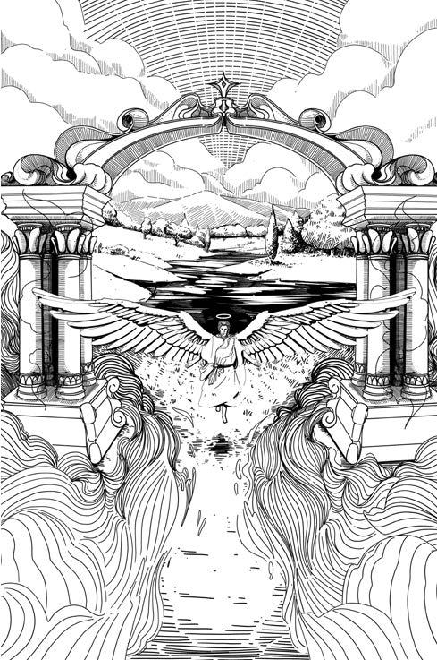 Beispielinhalt (Bild) Meine Reise zum Himmel