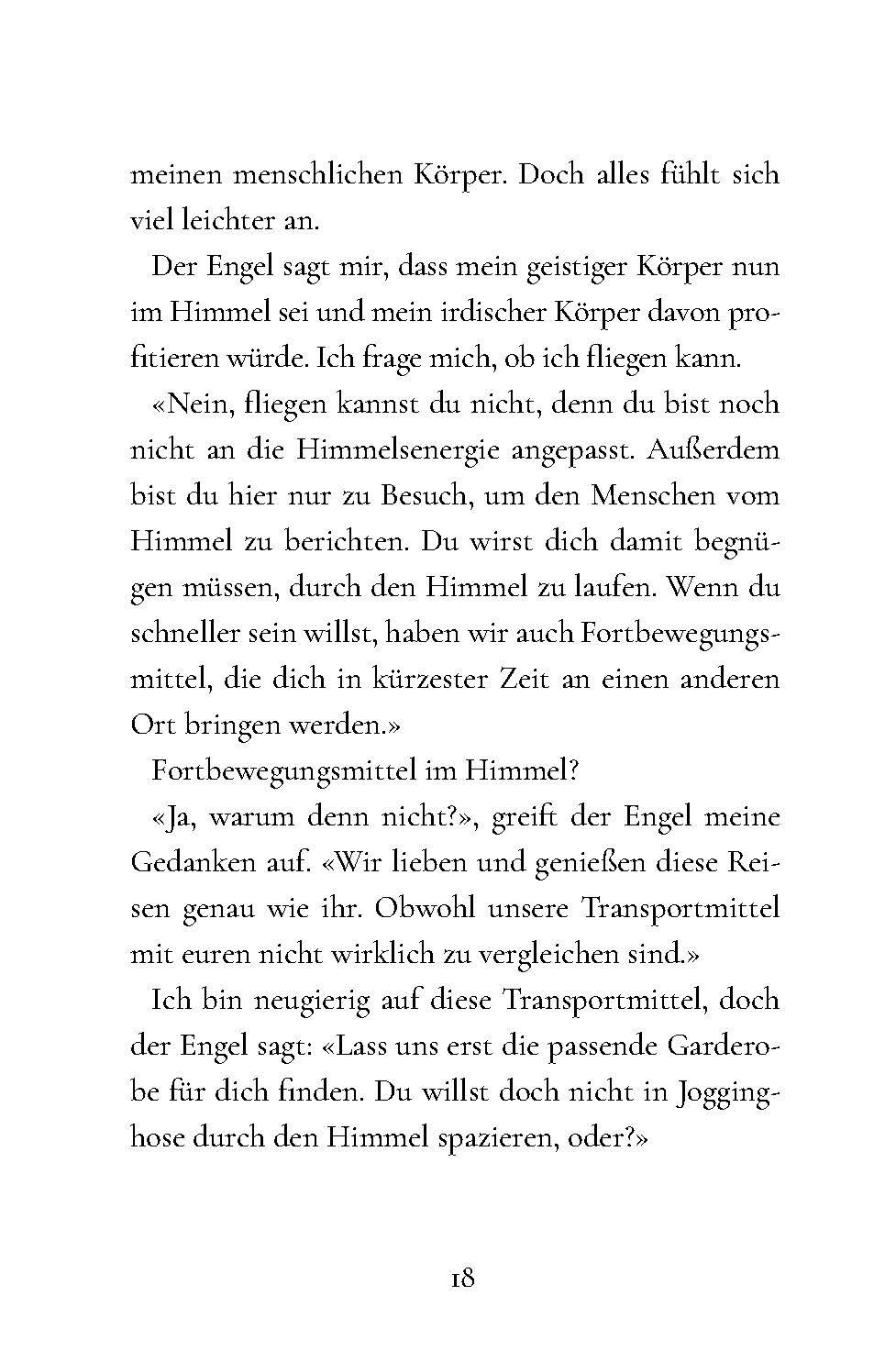 Beispielinhalt (Bild) Meine Reise zum Himmel