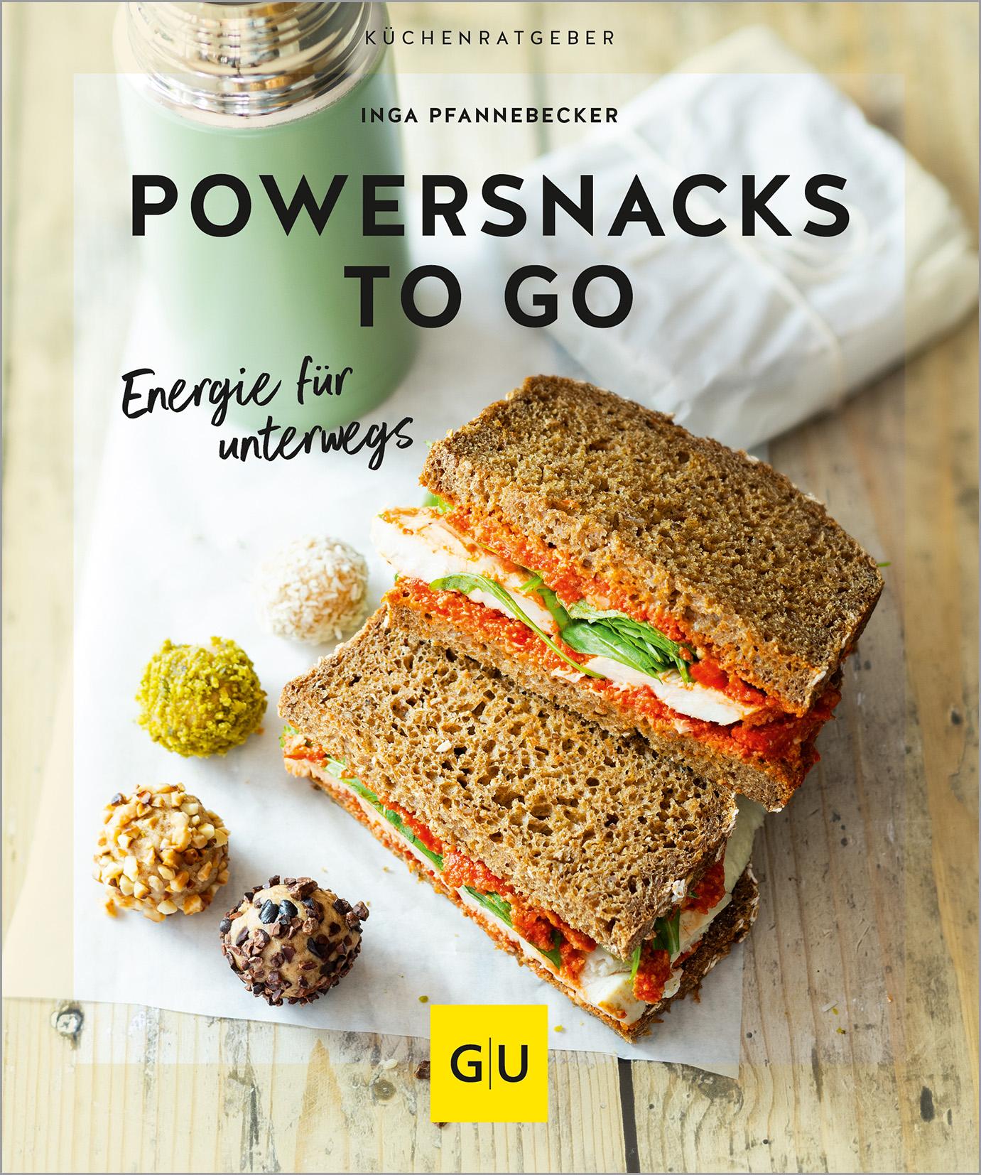 Vorderes Coverbild Powersnacks to go