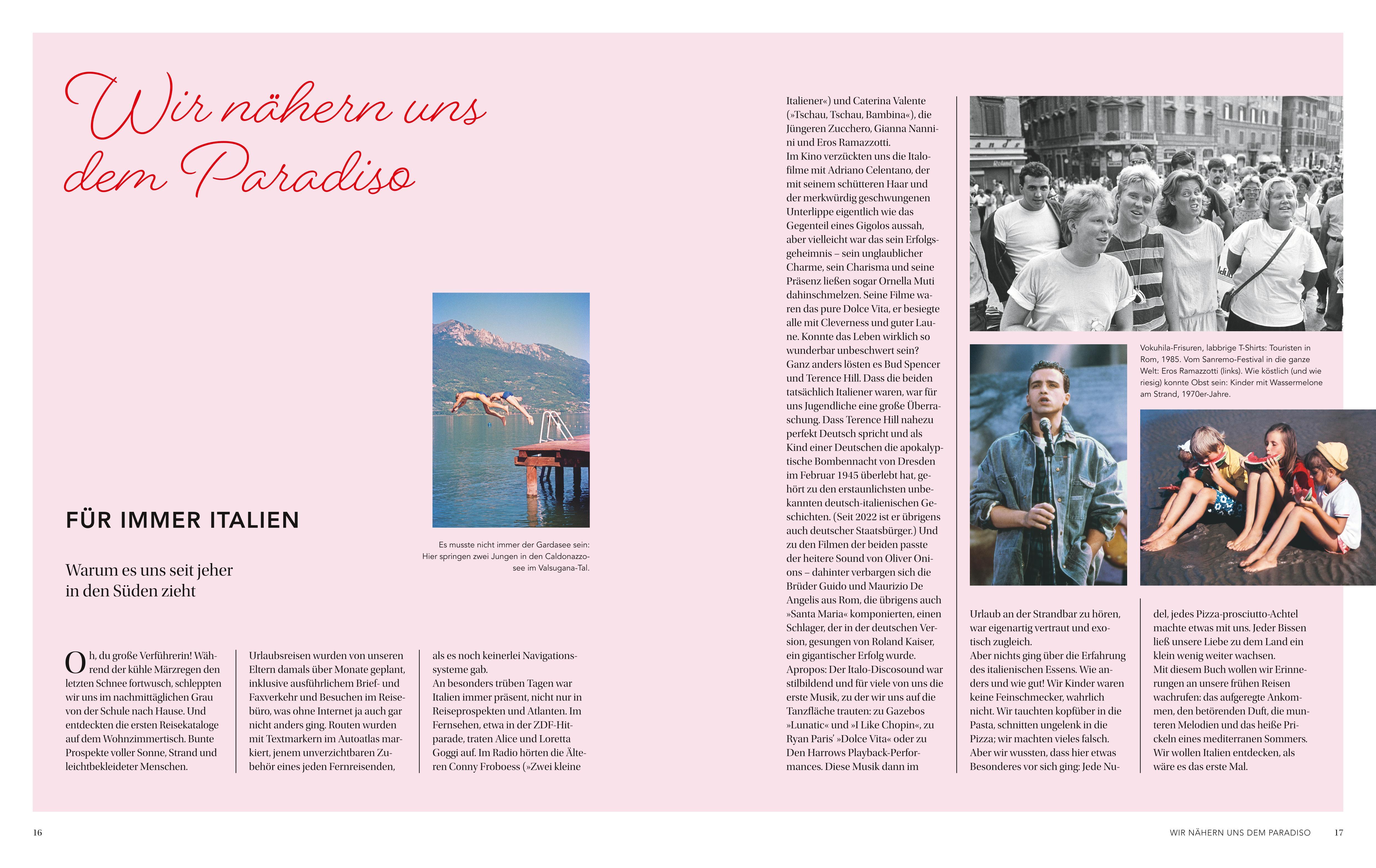 Beispielinhalt (Bild) Italien - unsere Liebe