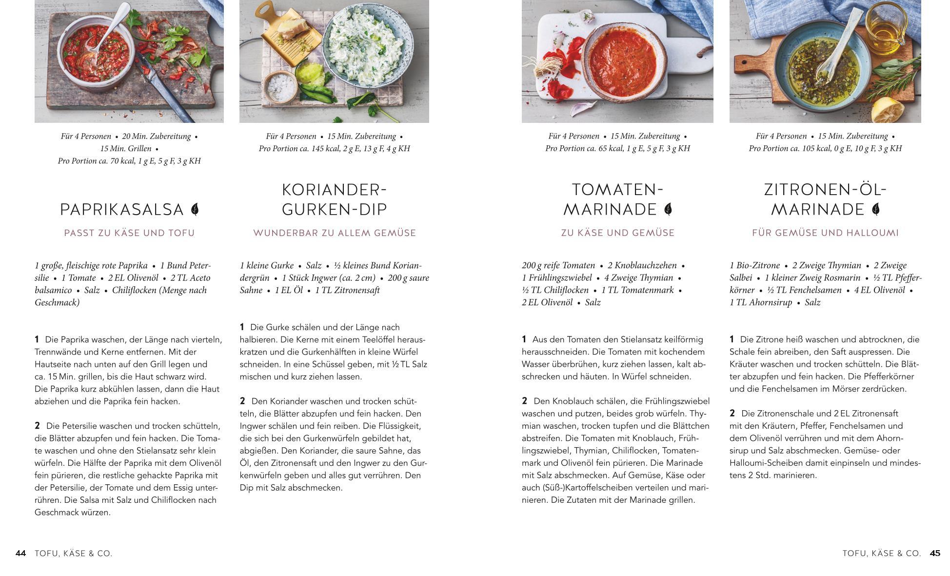 Beispielinhalt (Bild) Veggie Grillen