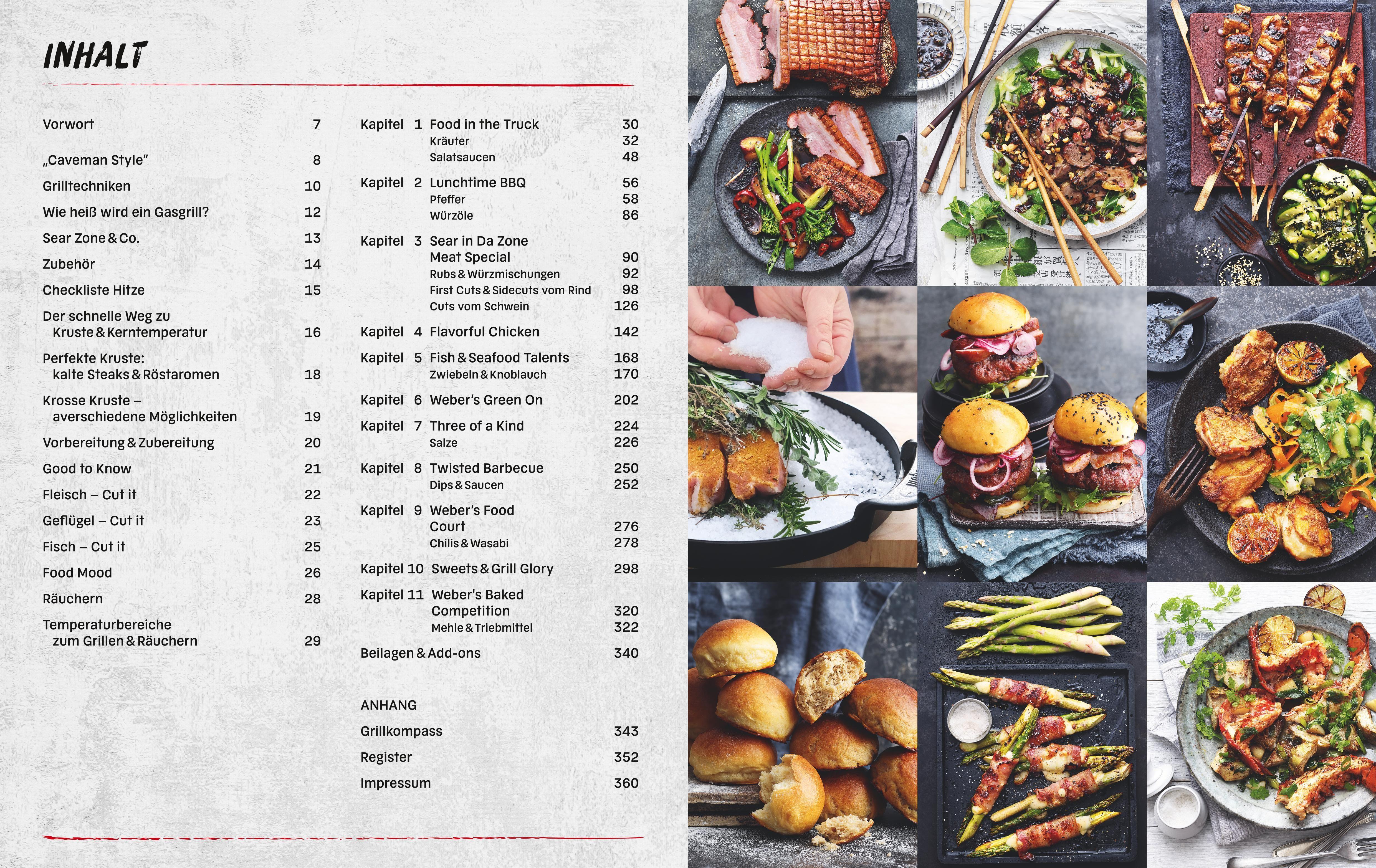 Beispielinhalt (Bild) Weber's ULTIMATE HEAT