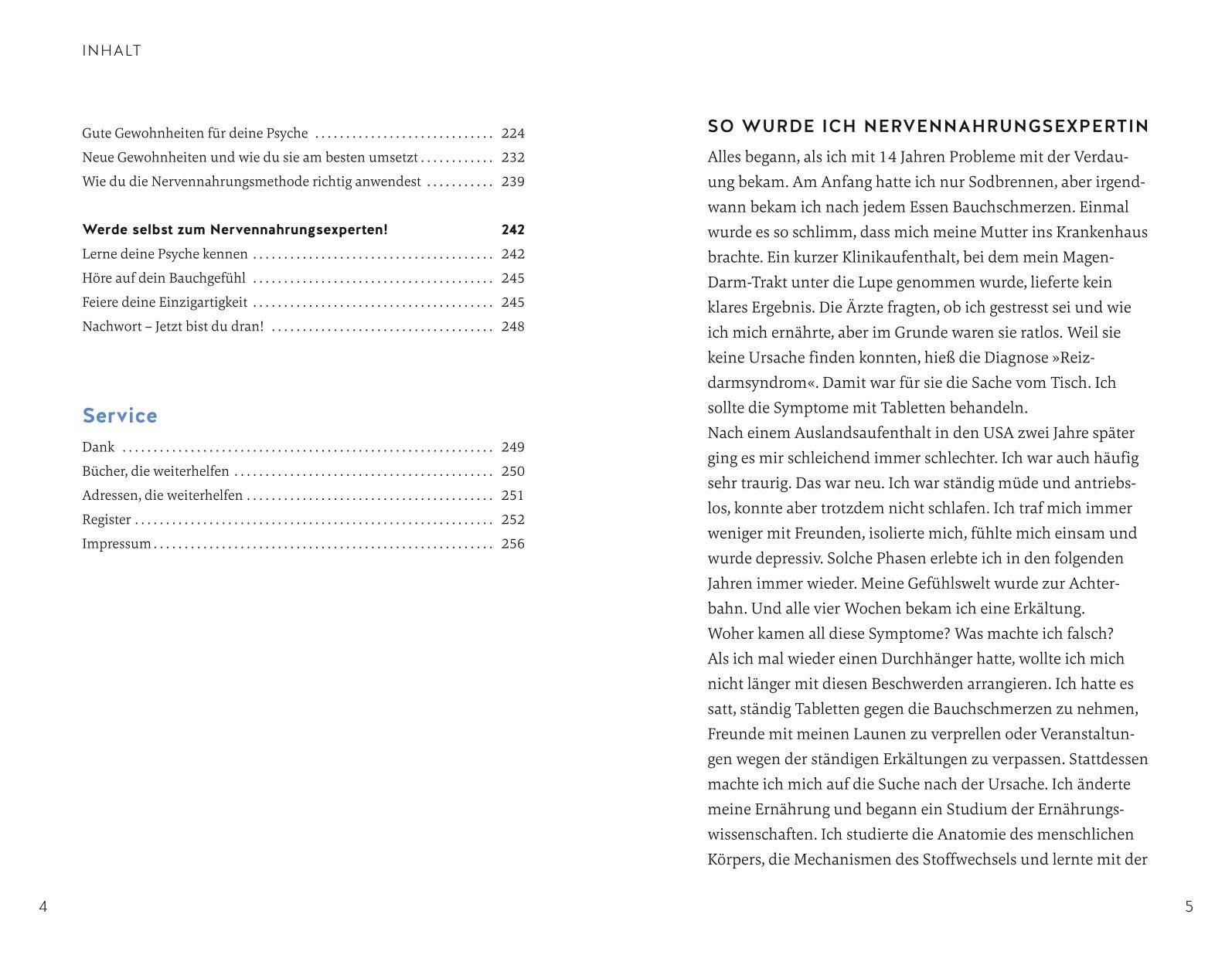 Beispielinhalt (Bild) Hallo Psyche, hier ist dein Darm
