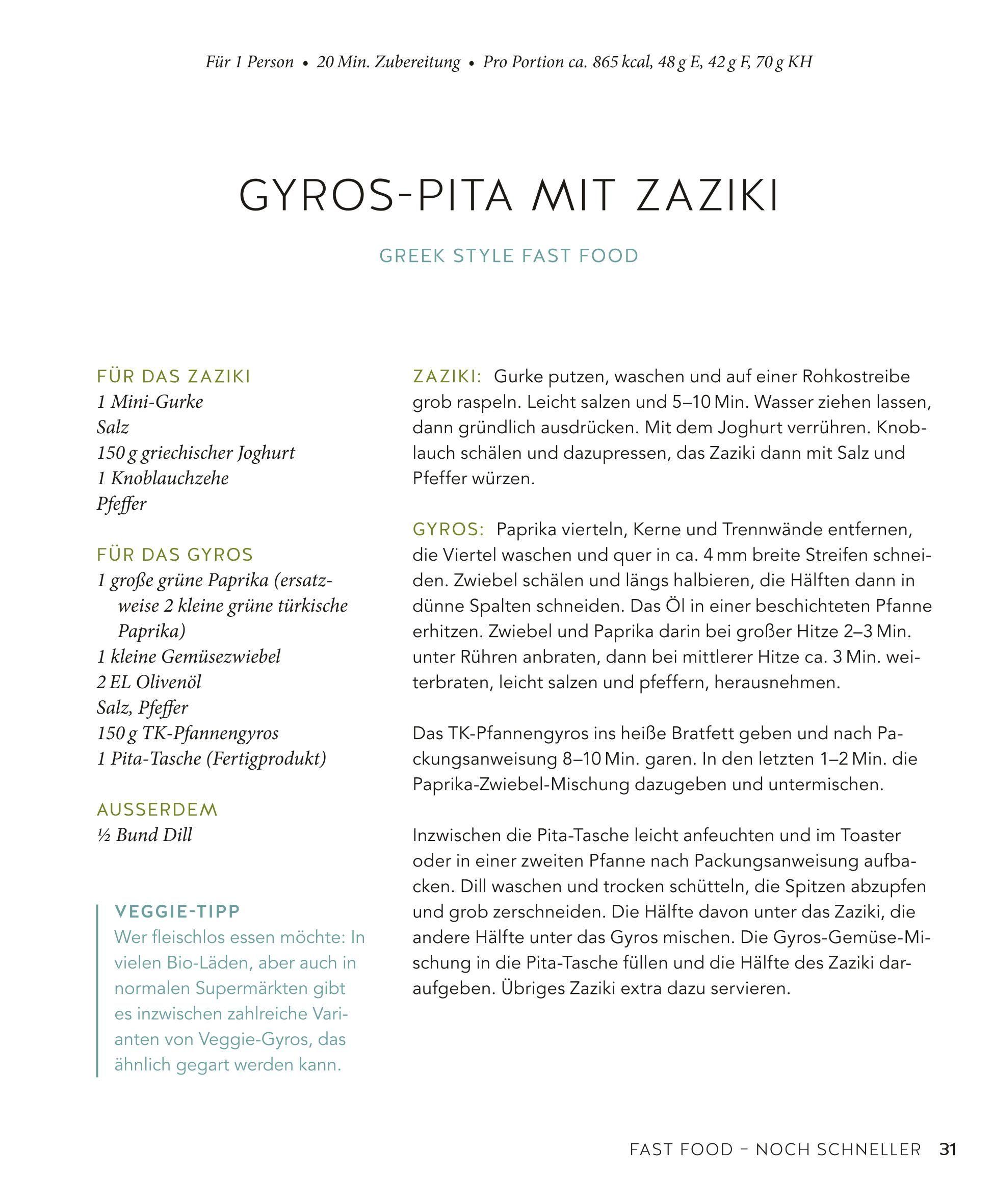 Beispielinhalt (Bild) Pimp your Lunch