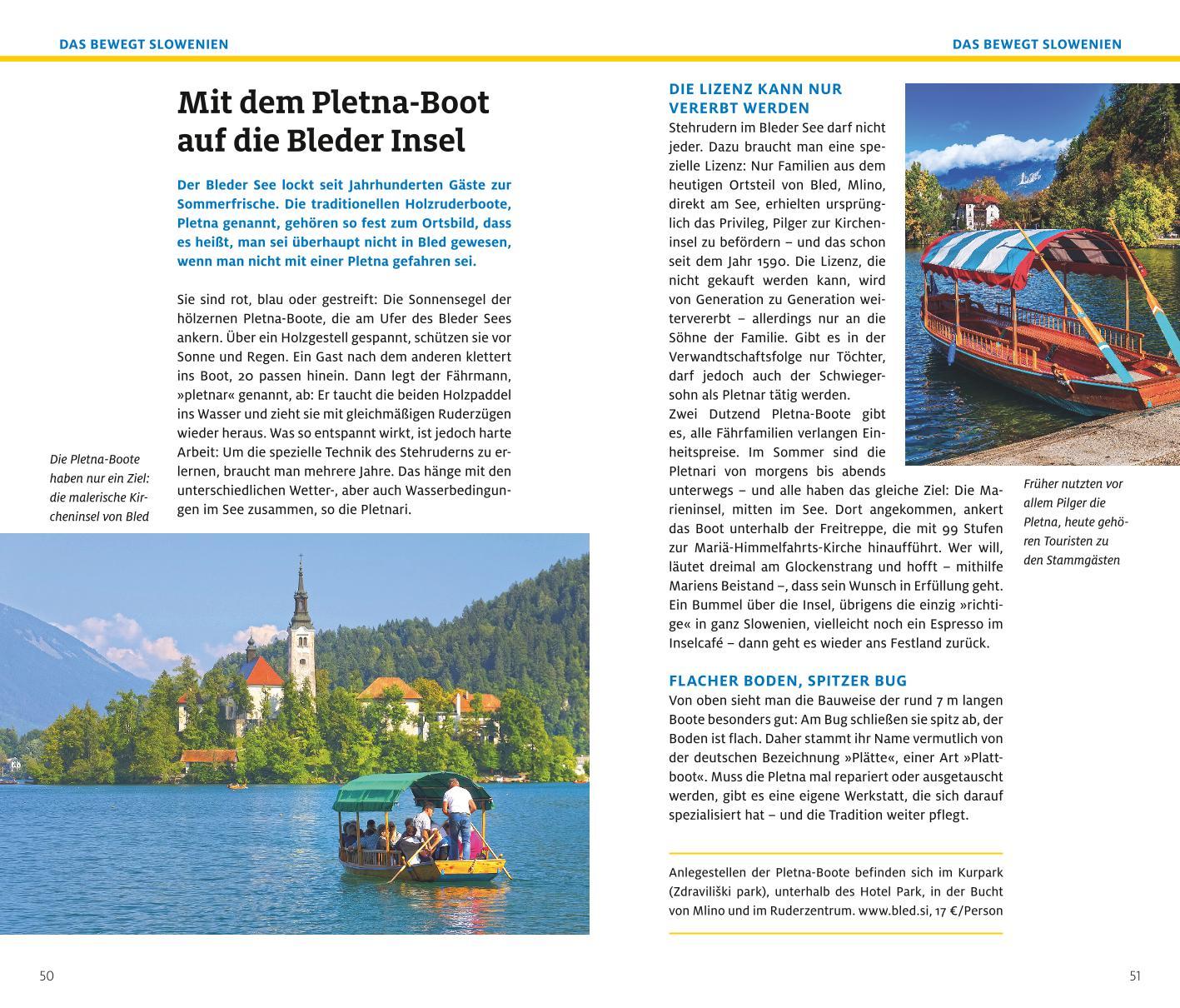 Beispielinhalt (Bild) ADAC Reiseführer plus Slowenien