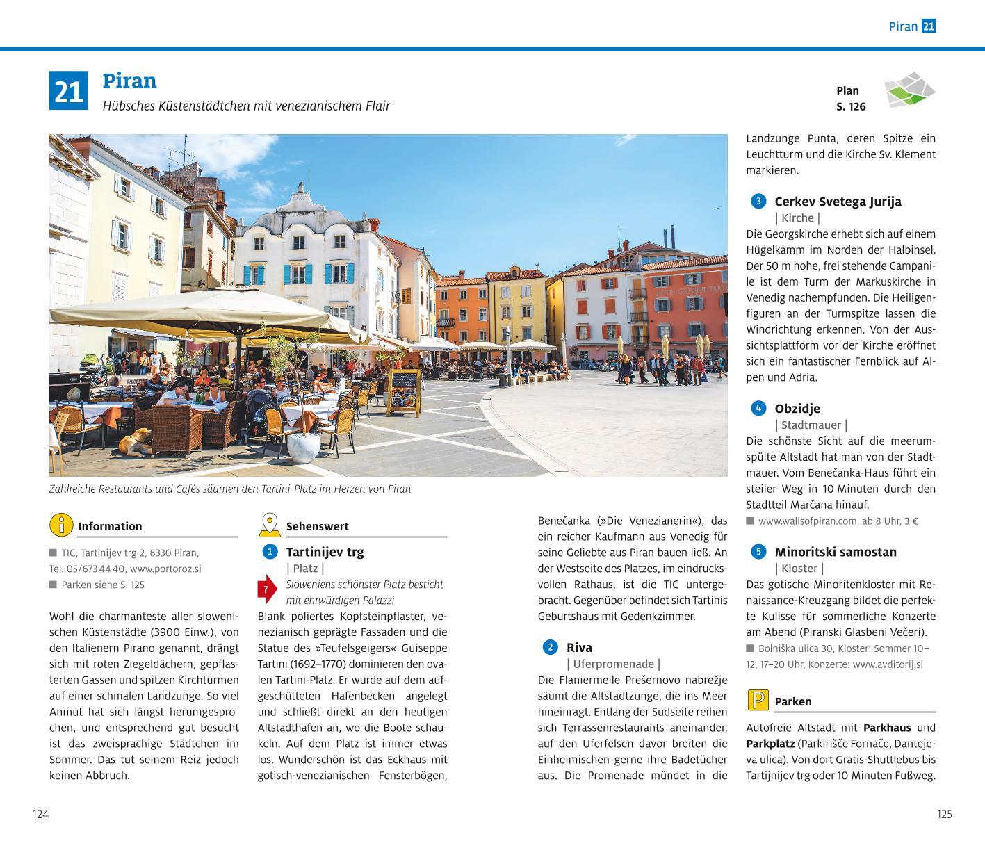 Beispielinhalt (Bild) ADAC Reiseführer plus Slowenien