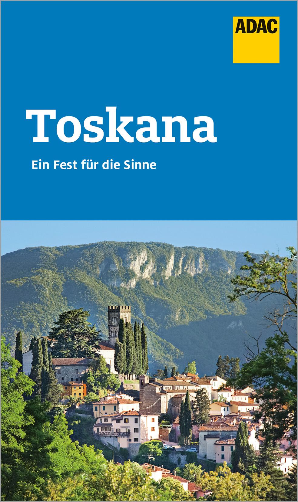 Vorderes Coverbild ADAC Reiseführer Toskana
