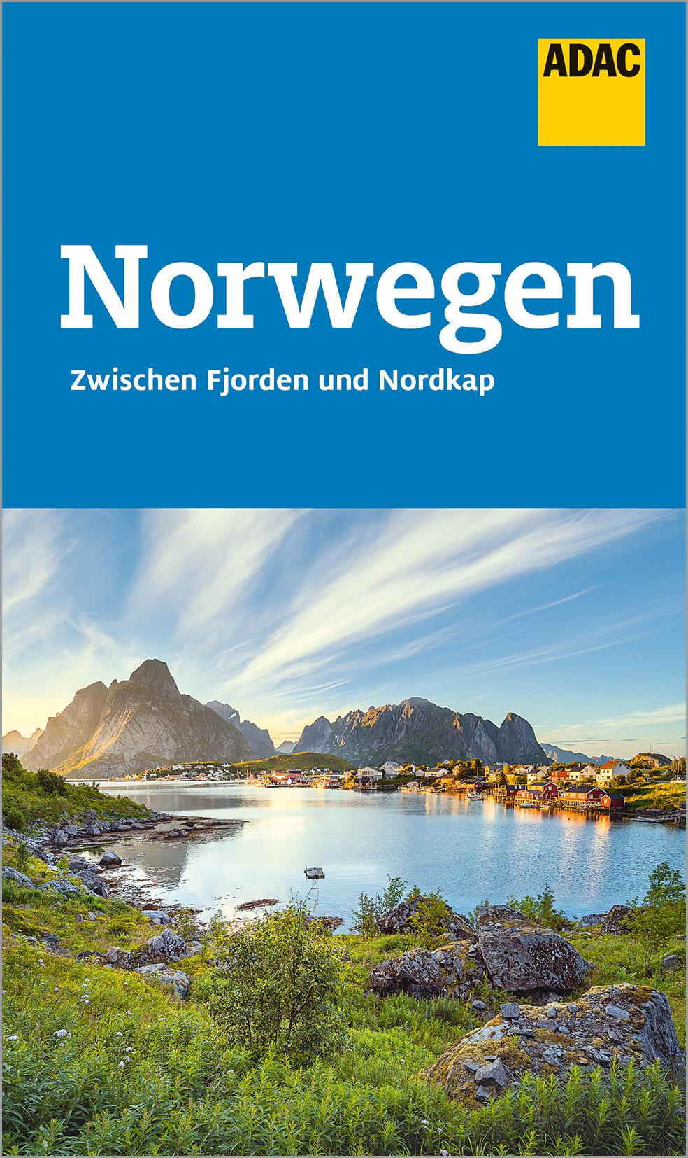 Vorderes Coverbild ADAC Reiseführer Norwegen