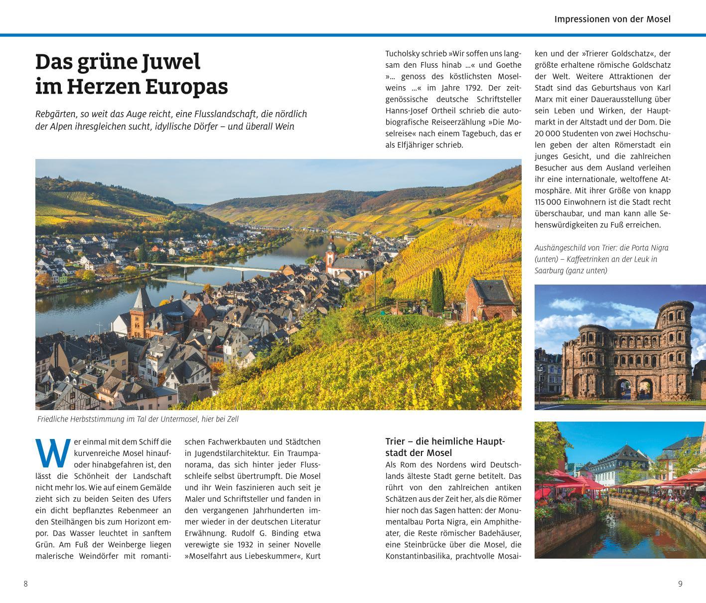 Beispielinhalt (Bild) ADAC Reiseführer plus Mosel