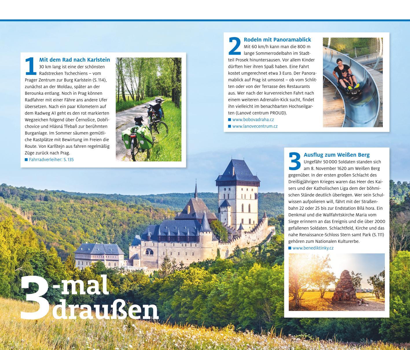 Beispielinhalt (Bild) ADAC Reiseführer Prag