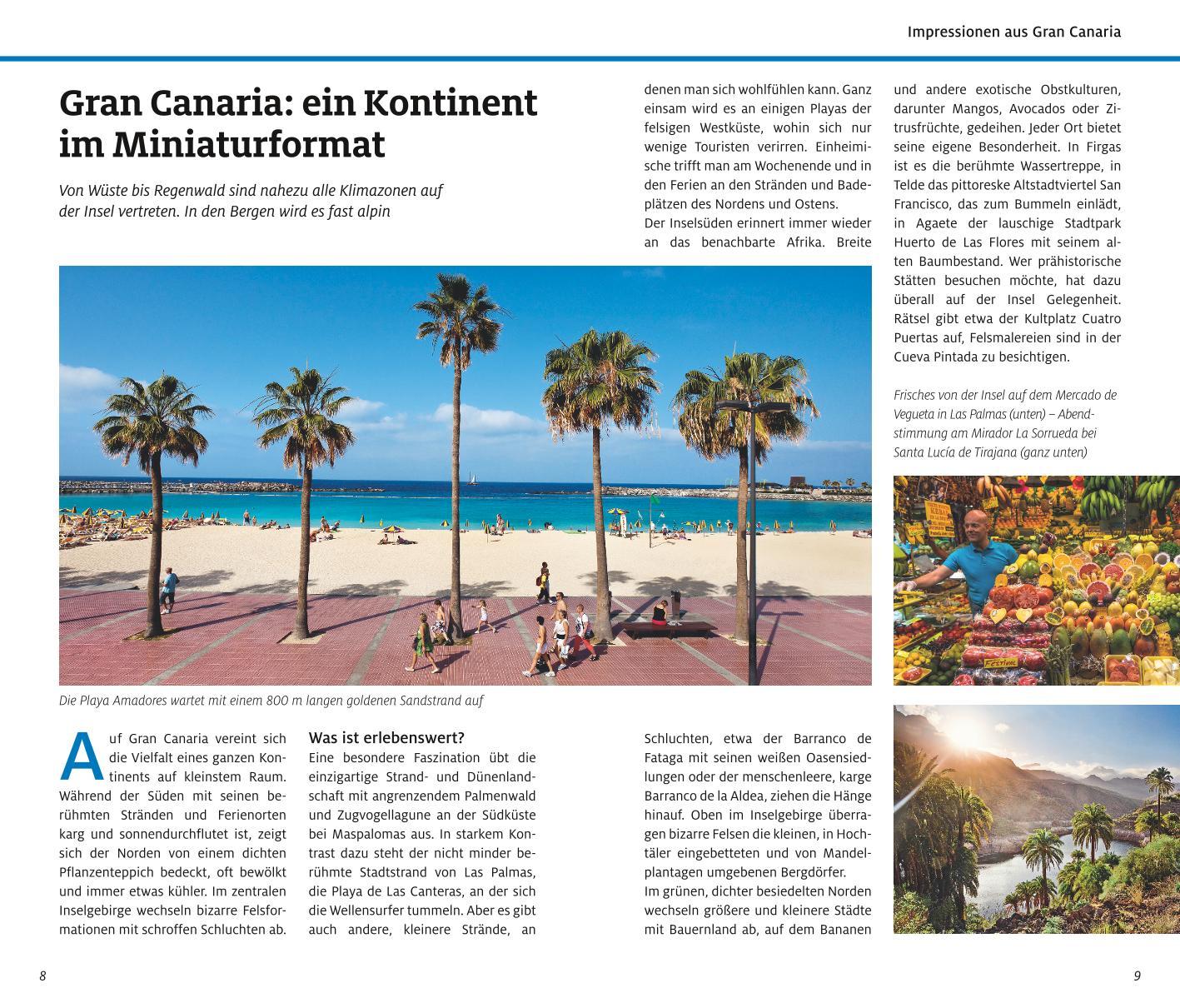 Beispielinhalt (Bild) ADAC Reiseführer plus Gran Canaria