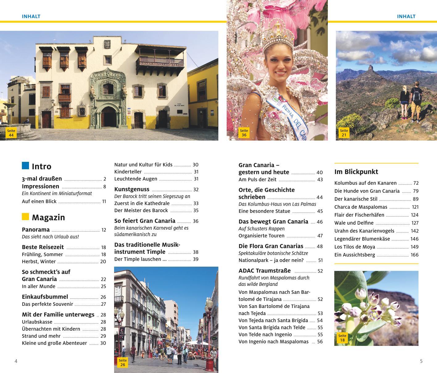Beispielinhalt (Bild) ADAC Reiseführer plus Gran Canaria