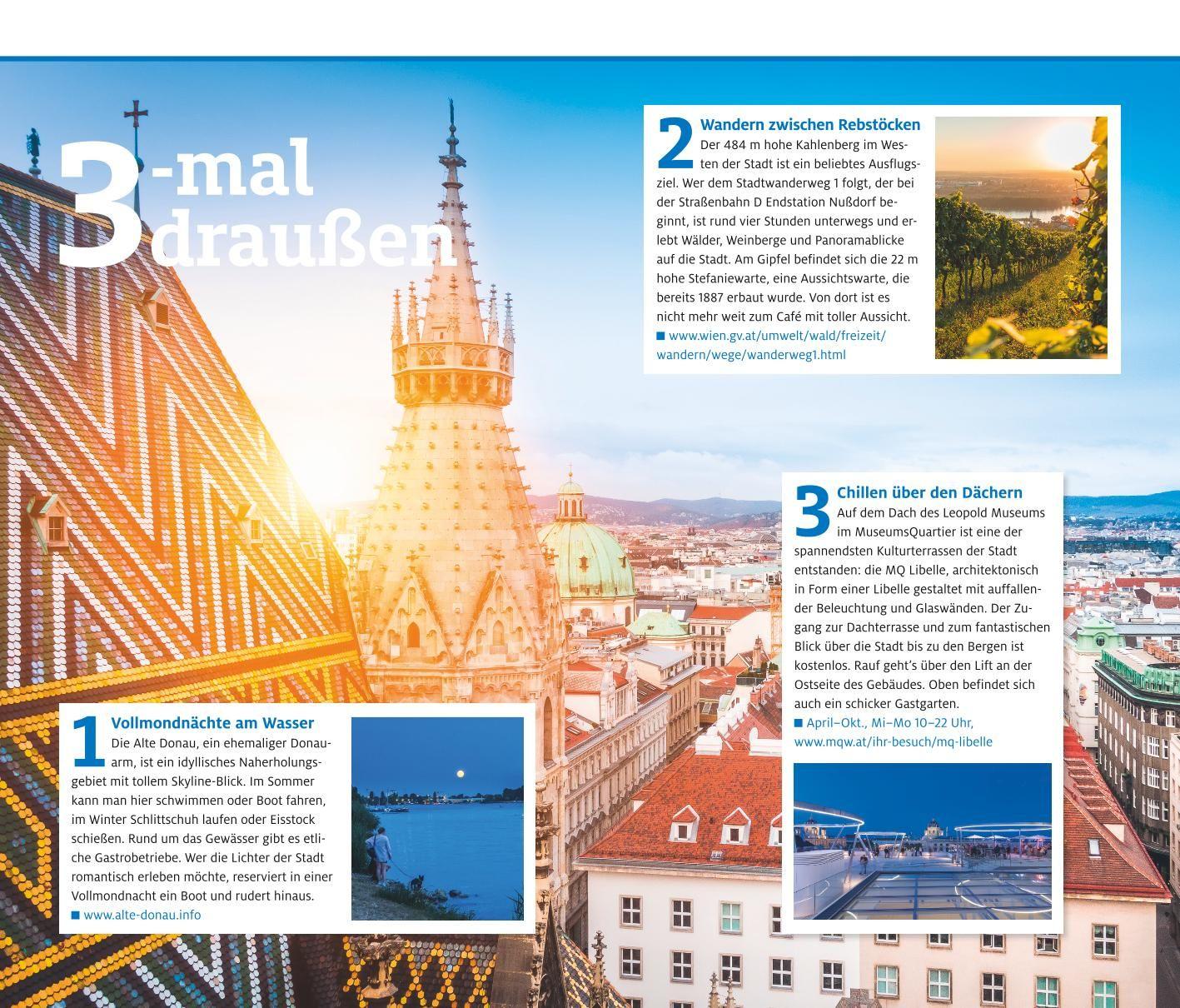 Beispielinhalt (Bild) ADAC Reiseführer Wien