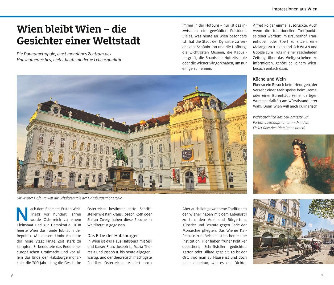 Beispielinhalt (Bild) ADAC Reiseführer Wien