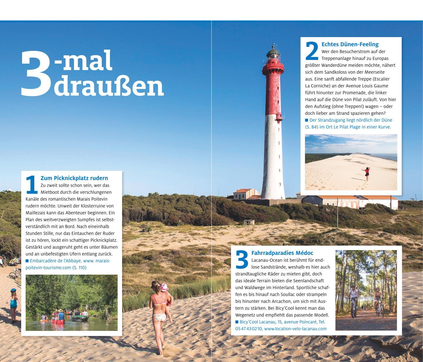 Beispielinhalt (Bild) ADAC Reiseführer plus Französische Atlantikküste