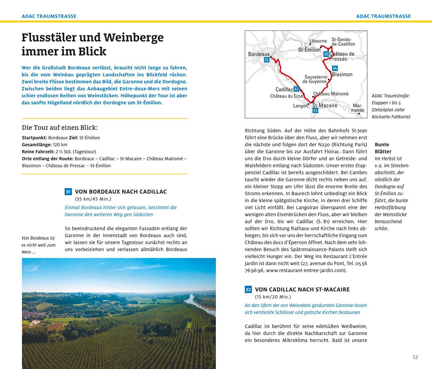 Beispielinhalt (Bild) ADAC Reiseführer plus Französische Atlantikküste
