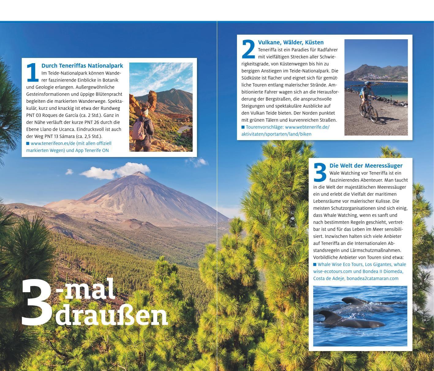 Beispielinhalt (Bild) ADAC Reiseführer plus Teneriffa